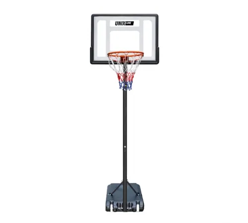 Баскетбольная стойка UNIX Line B-Stand 32"x23" R38 H160-210cm