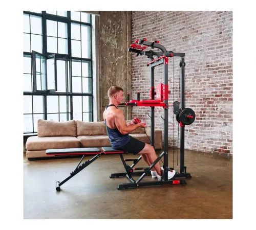 Турник-брусья, тяга сверху DFC HOMEGYM HOMCOM