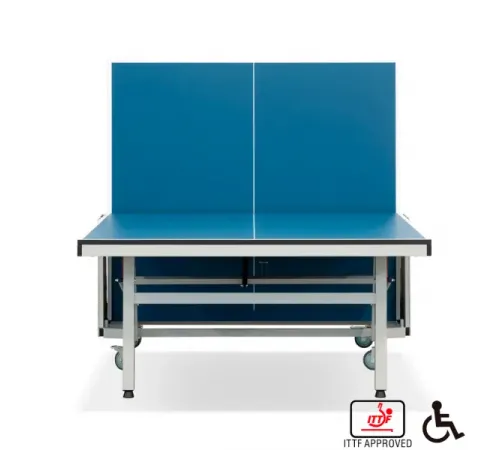 Теннисный стол складной для помещений "K-2023 ITTF Indoor" (274 Х 152.5 Х 76 см ) с сеткой