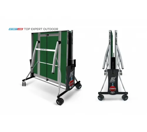 Теннисный стол Top Expert Outdoor green всепогодный