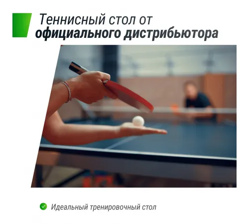 Профессиональный теннисный стол UNIX Line 25 mm MDF (Green)