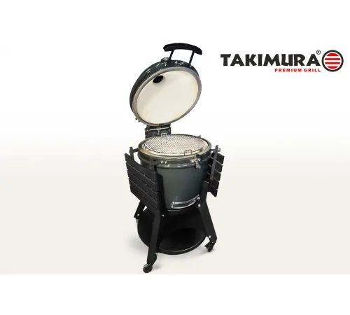 Керамический гриль Takimura 22 дюйма (графит)