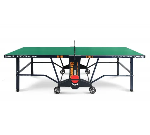 Всепогодный премиальный теннисный стол EDITION Outdoor green с зеленой столешницей